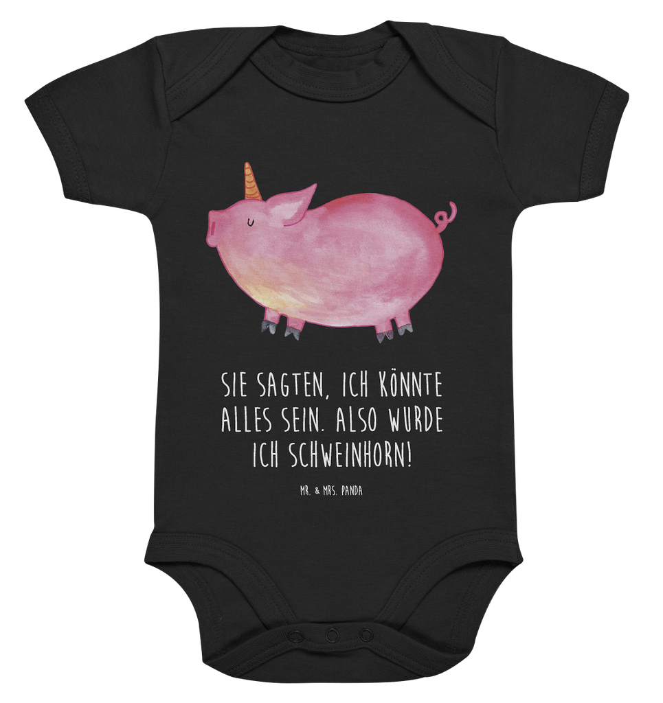 Organic Baby Body Einhorn Schweinhorn Babykleidung, Babystrampler, Strampler, Wickelbody, Baby Erstausstattung, Junge, Mädchen, Einhorn, Einhörner, Einhorn Deko, Pegasus, Unicorn, Party, Spaß, Schwein, Schweinhorn, Bauer, witzig. lustig, Spruch, geschenk, Pig, Piggy, funny, english, englisch