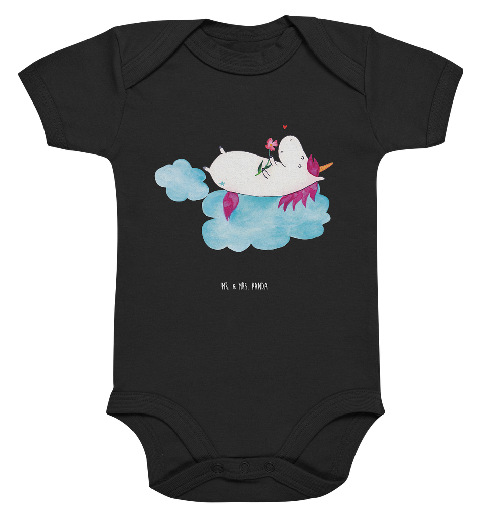 Organic Baby Body Einhorn verliebt auf Wolke Babykleidung, Babystrampler, Strampler, Wickelbody, Baby Erstausstattung, Junge, Mädchen, Einhorn, Einhörner, Einhorn Deko, Pegasus, Unicorn, verliebt, Liebe, Liebesbeweis, Freundin, Wolke