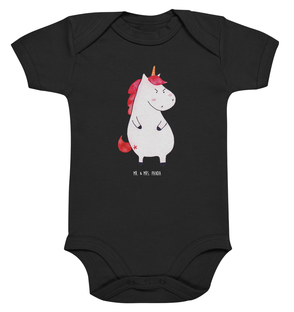 Organic Baby Body Einhorn wütend Babykleidung, Babystrampler, Strampler, Wickelbody, Baby Erstausstattung, Junge, Mädchen, Einhorn, Einhörner, Einhorn Deko, Pegasus, Unicorn, Realität, Ansage, lustlos, nein, Büro, Arbeit, wütend, dumme Fragen, lustig, Spaß, Geschenk