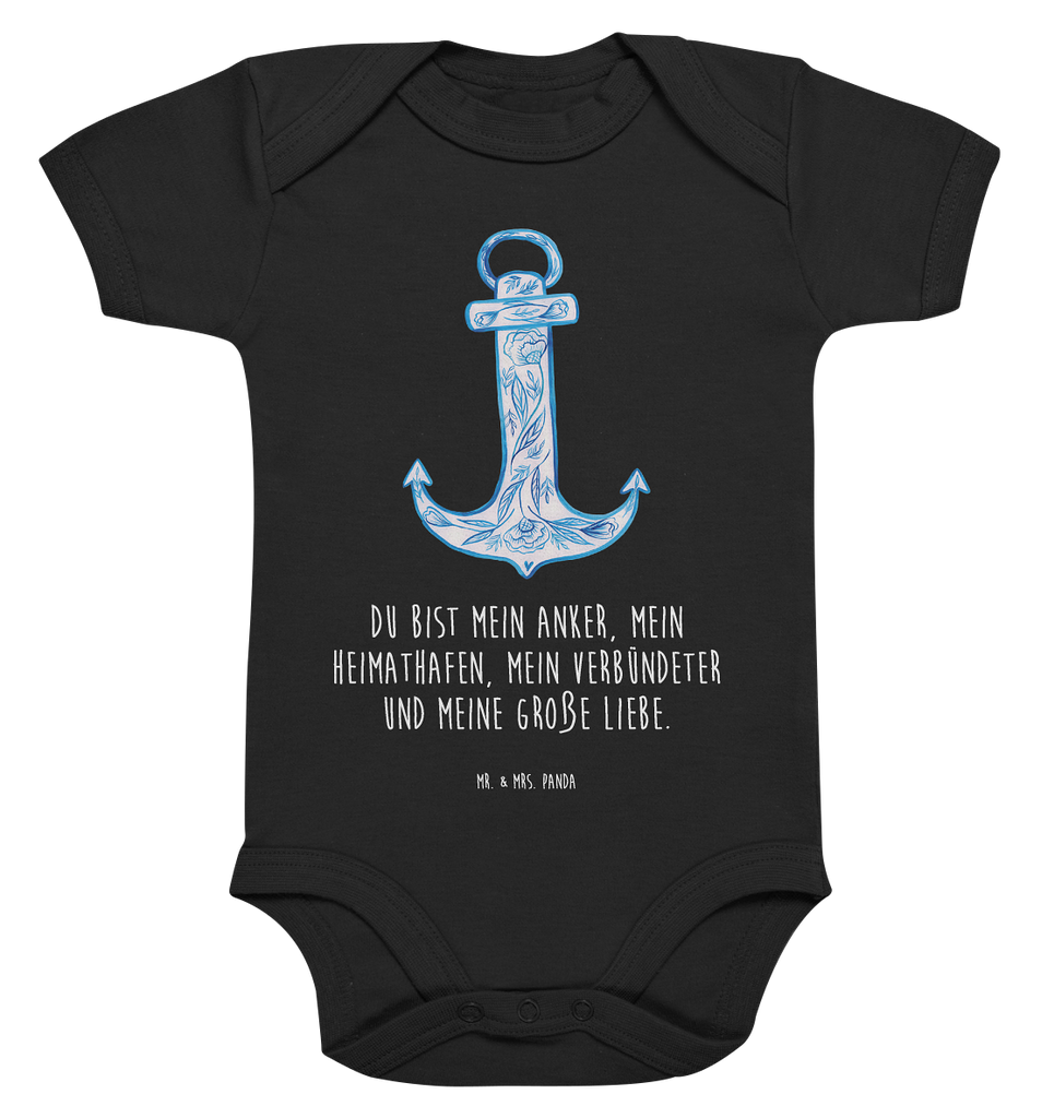 Organic Baby Body Anker Blau Babykleidung, Babystrampler, Strampler, Wickelbody, Baby Erstausstattung, Junge, Mädchen, Tiermotive, Gute Laune, lustige Sprüche, Tiere