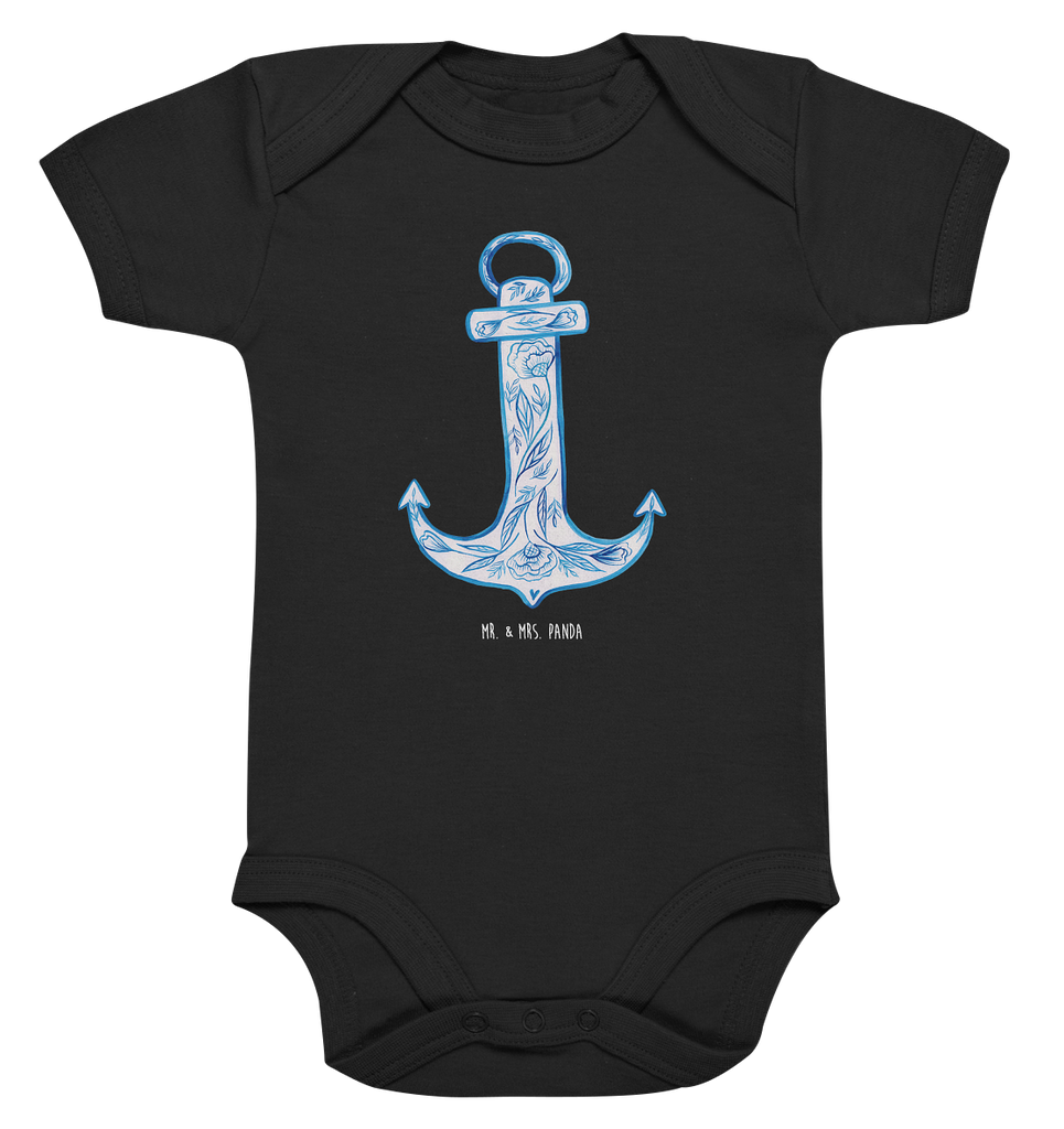 Organic Baby Body Anker Blau Babykleidung, Babystrampler, Strampler, Wickelbody, Baby Erstausstattung, Junge, Mädchen, Tiermotive, Gute Laune, lustige Sprüche, Tiere