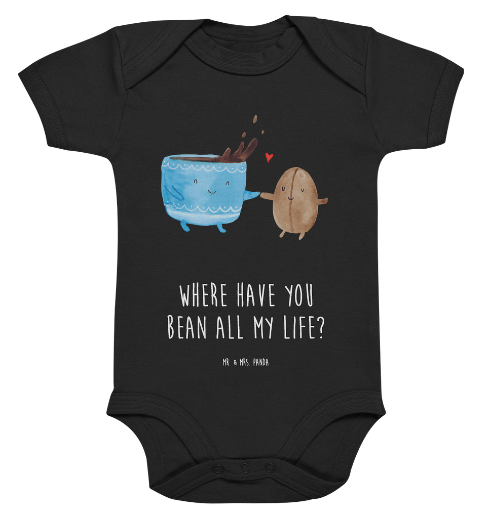 Organic Baby Body Kaffee Bohne Babykleidung, Babystrampler, Strampler, Wickelbody, Baby Erstausstattung, Junge, Mädchen, Tiermotive, Gute Laune, lustige Sprüche, Tiere, Kaffee, Kaffeebohne, Genuss, Zufriedenheit, Glück