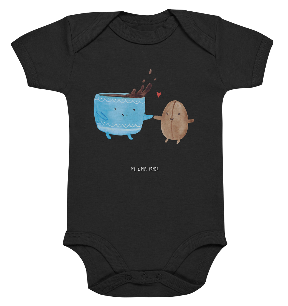 Organic Baby Body Kaffee Bohne Babykleidung, Babystrampler, Strampler, Wickelbody, Baby Erstausstattung, Junge, Mädchen, Tiermotive, Gute Laune, lustige Sprüche, Tiere, Kaffee, Kaffeebohne, Genuss, Zufriedenheit, Glück
