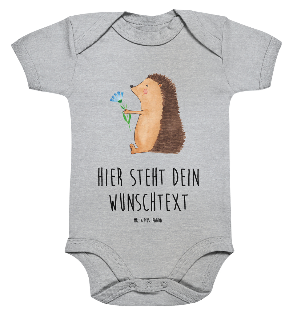 Personalisierter Baby Body Igel mit Blume Personalisierter Baby Body, Personalisierte Babykleidung, Personalisierter Babystrampler, Personalisierter Strampler, Personalisierter Wickelbody, Personalisierte Baby Erstausstattung, Junge, Mädchen, Tiermotive, Gute Laune, lustige Sprüche, Tiere, Igel, Gute Besserung, Genesungswünsche, Krankheit, Krankenhaus, krank, Besuch