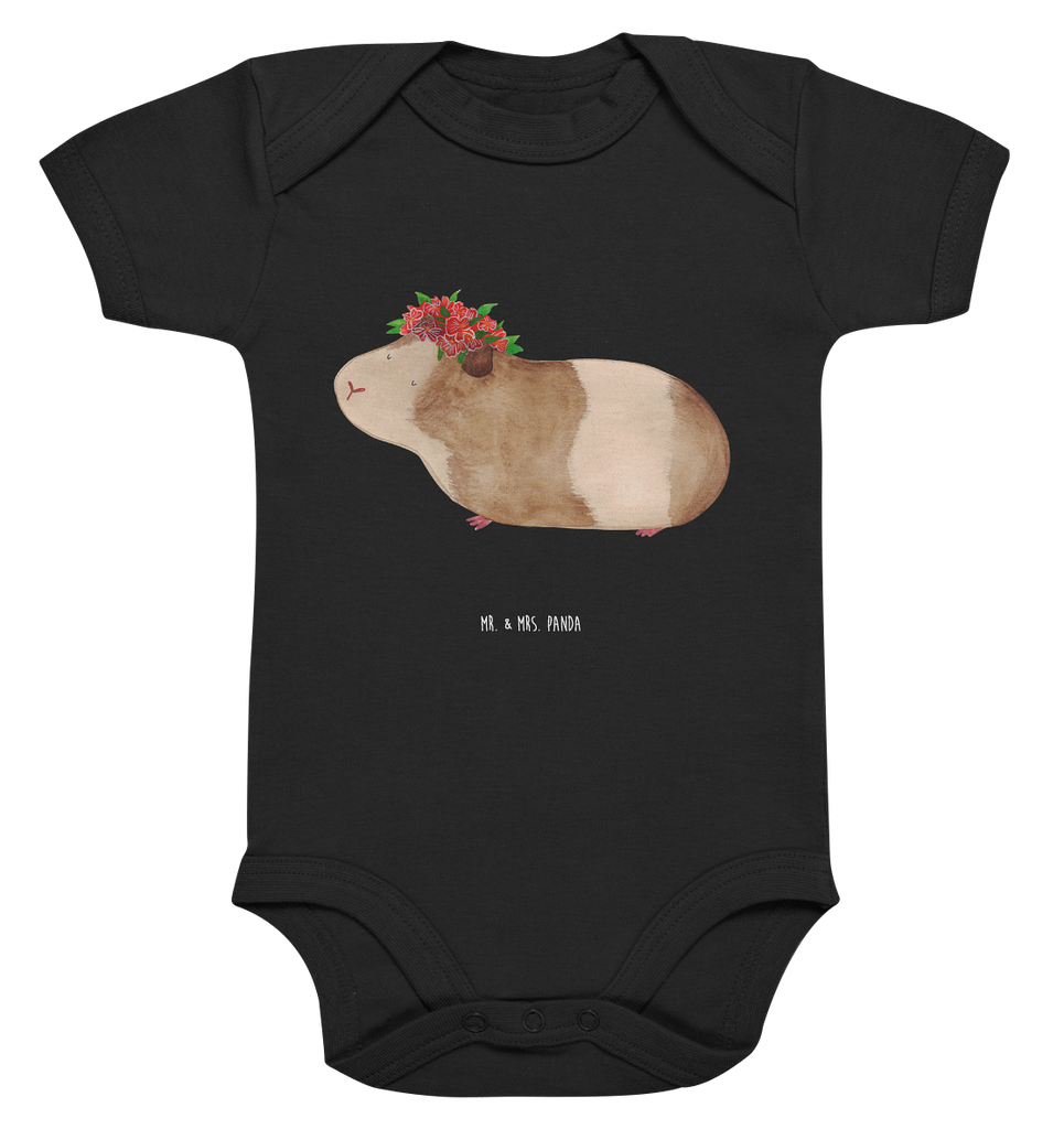Organic Baby Body Meerschweinchen weise Babykleidung, Babystrampler, Strampler, Wickelbody, Baby Erstausstattung, Junge, Mädchen, Tiermotive, Gute Laune, lustige Sprüche, Tiere, Meerschweinchen, Meerie, Meeries, Wunder, Blumenkind, Realität, Spruch, Weisheit, Motivation, Wunderland