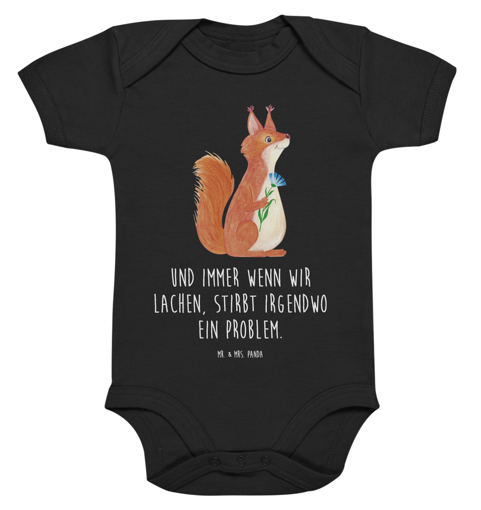 Organic Baby Body Eichhörnchen Blume Babykleidung, Babystrampler, Strampler, Wickelbody, Baby Erstausstattung, Junge, Mädchen, Tiermotive, Gute Laune, lustige Sprüche, Tiere, Eichhörnchen, Eichhorn, Spruch positiv, Lachen, Spaß, Motivation Sprüche, Motivation Bilder, glücklich Spruch, Spruch Deko