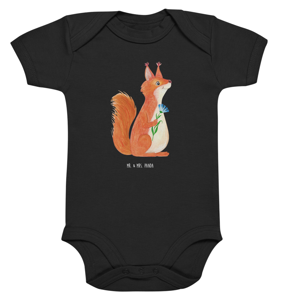 Organic Baby Body Eichhörnchen Blume Babykleidung, Babystrampler, Strampler, Wickelbody, Baby Erstausstattung, Junge, Mädchen, Tiermotive, Gute Laune, lustige Sprüche, Tiere, Eichhörnchen, Eichhorn, Spruch positiv, Lachen, Spaß, Motivation Sprüche, Motivation Bilder, glücklich Spruch, Spruch Deko