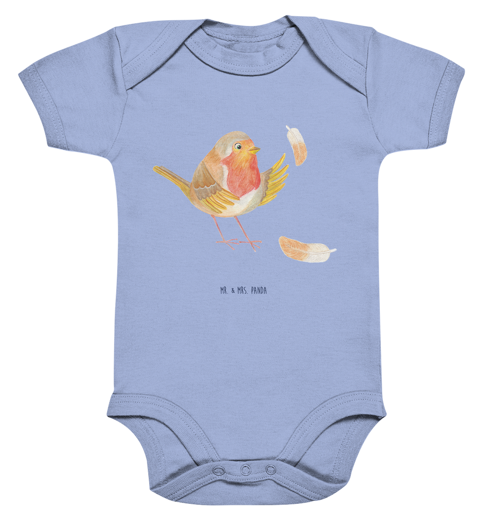 Organic Baby Body Rotkehlchen mit Federn Babykleidung, Babystrampler, Strampler, Wickelbody, Baby Erstausstattung, Junge, Mädchen, Tiermotive, Gute Laune, lustige Sprüche, Tiere, What if i fall, Rotkehlchen, Spruch Motivation, Spruch Mut, Vogel, Motivation Sprüche, Motivationsbilder, fliegen