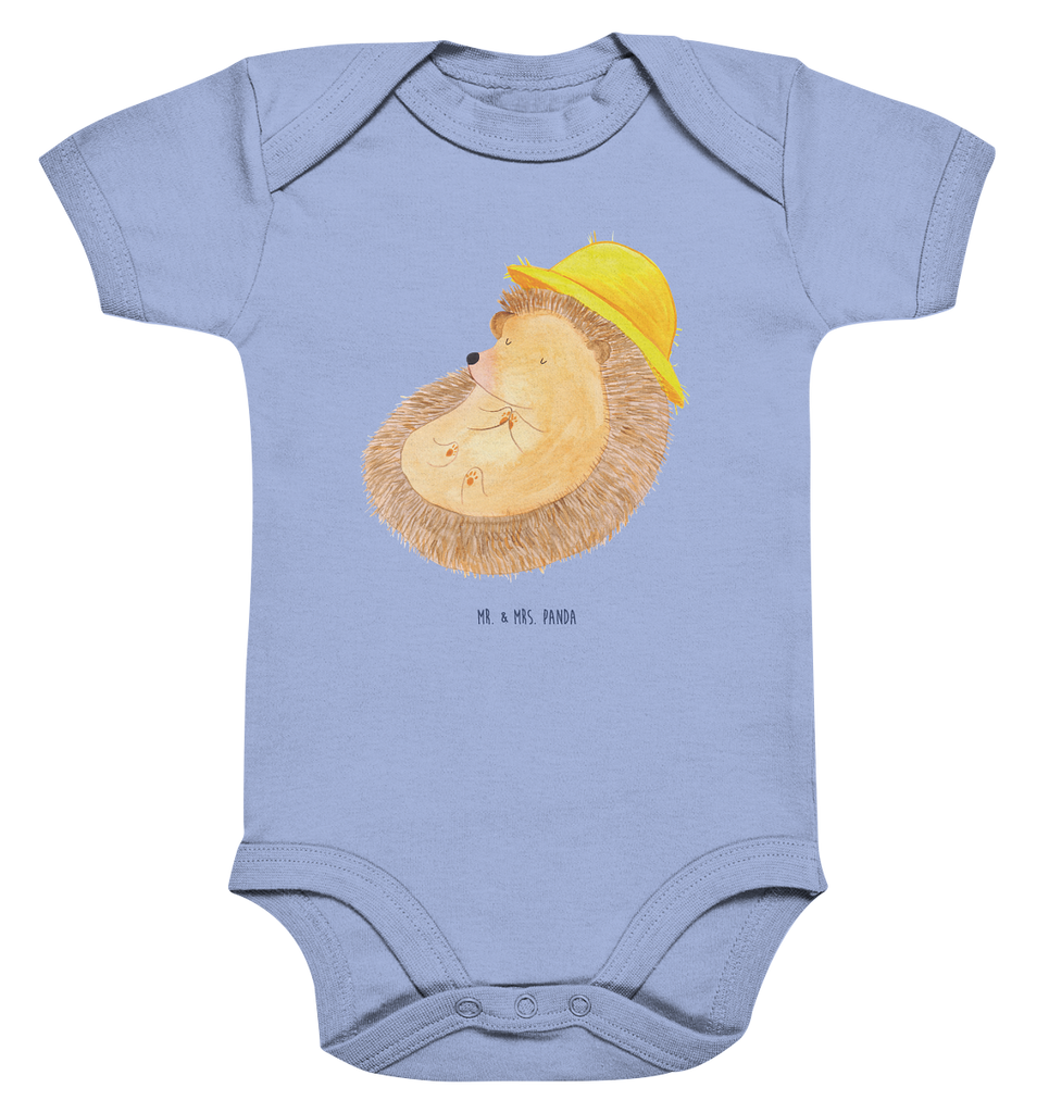 Organic Baby Body Igel betet Babykleidung, Babystrampler, Strampler, Wickelbody, Baby Erstausstattung, Junge, Mädchen, Tiermotive, Gute Laune, lustige Sprüche, Tiere, Igel, Igel mit Hut, Sonnenhut, Gott, Amen, beten, Leben, Dankbarkeit, Dankbar sein, dankbar, genießen