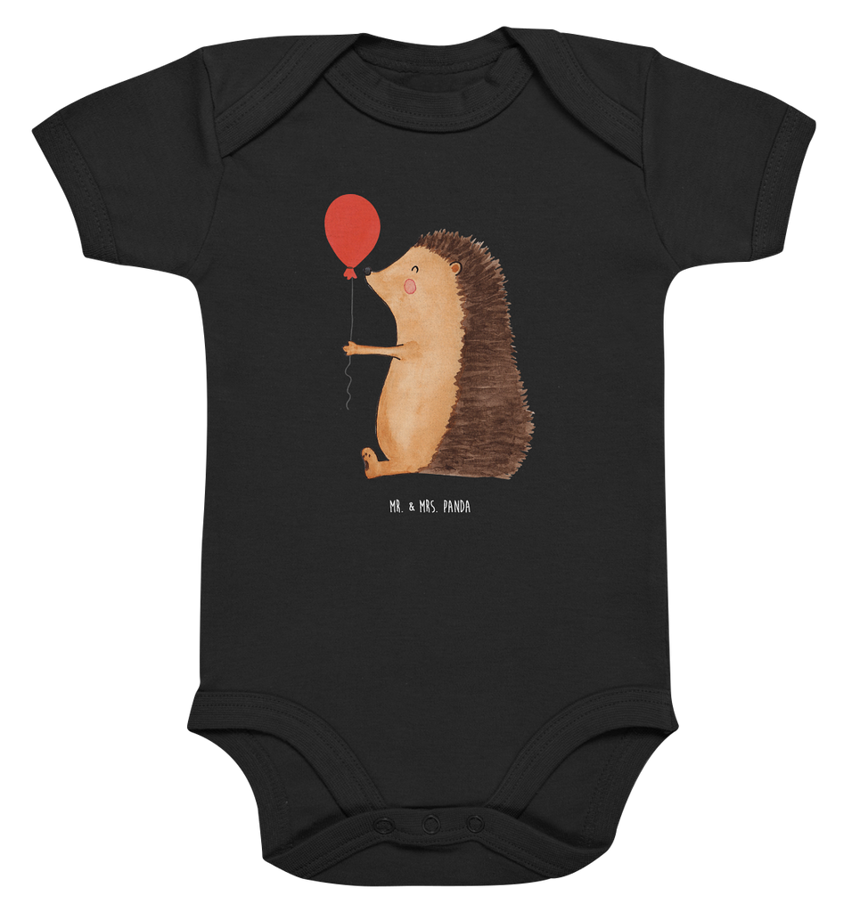 Organic Baby Body Igel mit Luftballon Babykleidung, Babystrampler, Strampler, Wickelbody, Baby Erstausstattung, Junge, Mädchen, Tiermotive, Gute Laune, lustige Sprüche, Tiere, Igel, Geburtstag, Herzlichen Glückwunsch, Glückwunsch, Geburtstagskind, Ballon, Happy Birthday