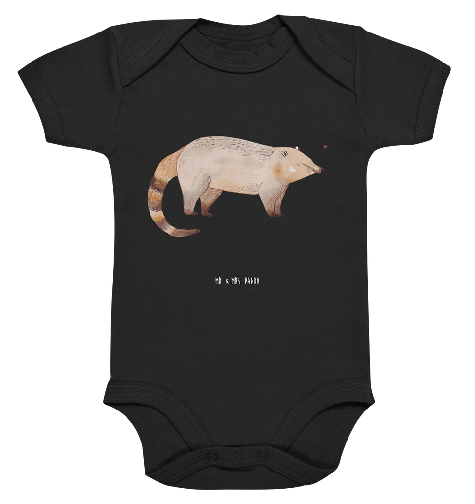 Organic Baby Body Nasenbär Babykleidung, Babystrampler, Strampler, Wickelbody, Baby Erstausstattung, Junge, Mädchen, Tiermotive, Gute Laune, lustige Sprüche, Tiere, Nasenbär, Nasenbären, Rüsselbär, Bär