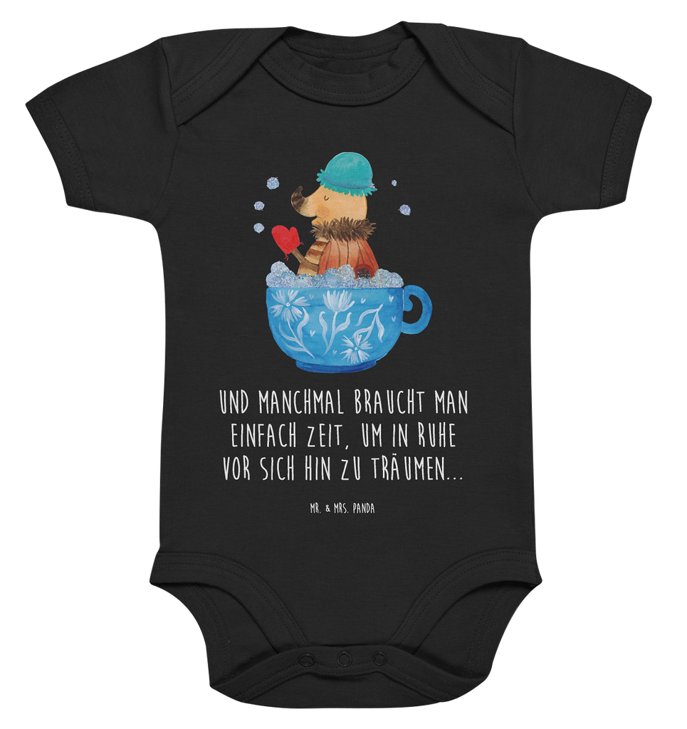 Organic Baby Body Nachtfalter Schaumbad Babykleidung, Babystrampler, Strampler, Wickelbody, Baby Erstausstattung, Junge, Mädchen, Tiermotive, Gute Laune, lustige Sprüche, Tiere, Nachtfalter, Schaumbad, Badezimmer, Bad, WC, Badezimmerdeko, Baden, Tasse, Träumen, verträumt, Ziele, Zeitmanagement