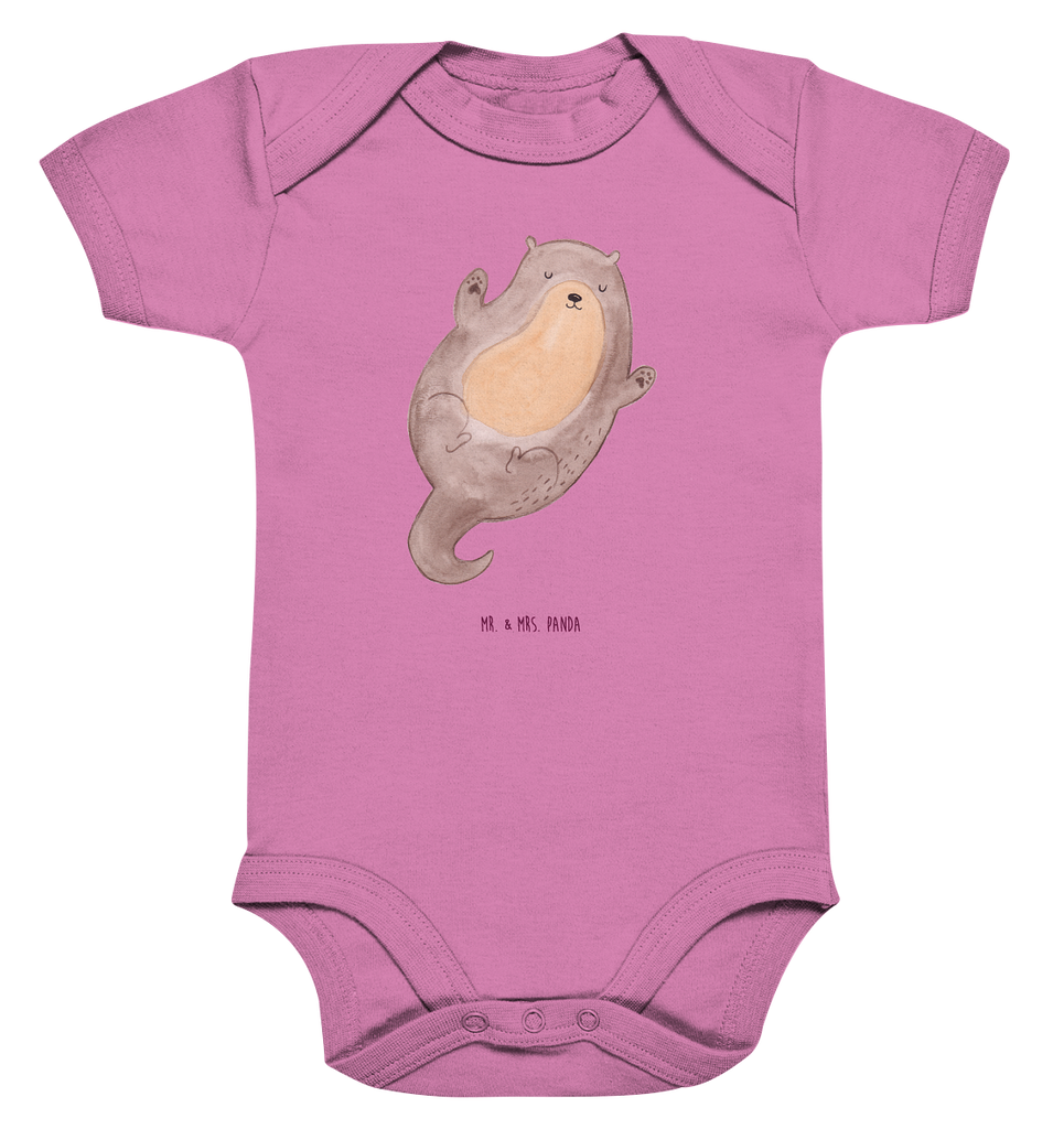 Organic Baby Body Otter Umarmen Babykleidung, Babystrampler, Strampler, Wickelbody, Baby Erstausstattung, Junge, Mädchen, Otter, Fischotter, Seeotter, Otter Seeotter See Otter