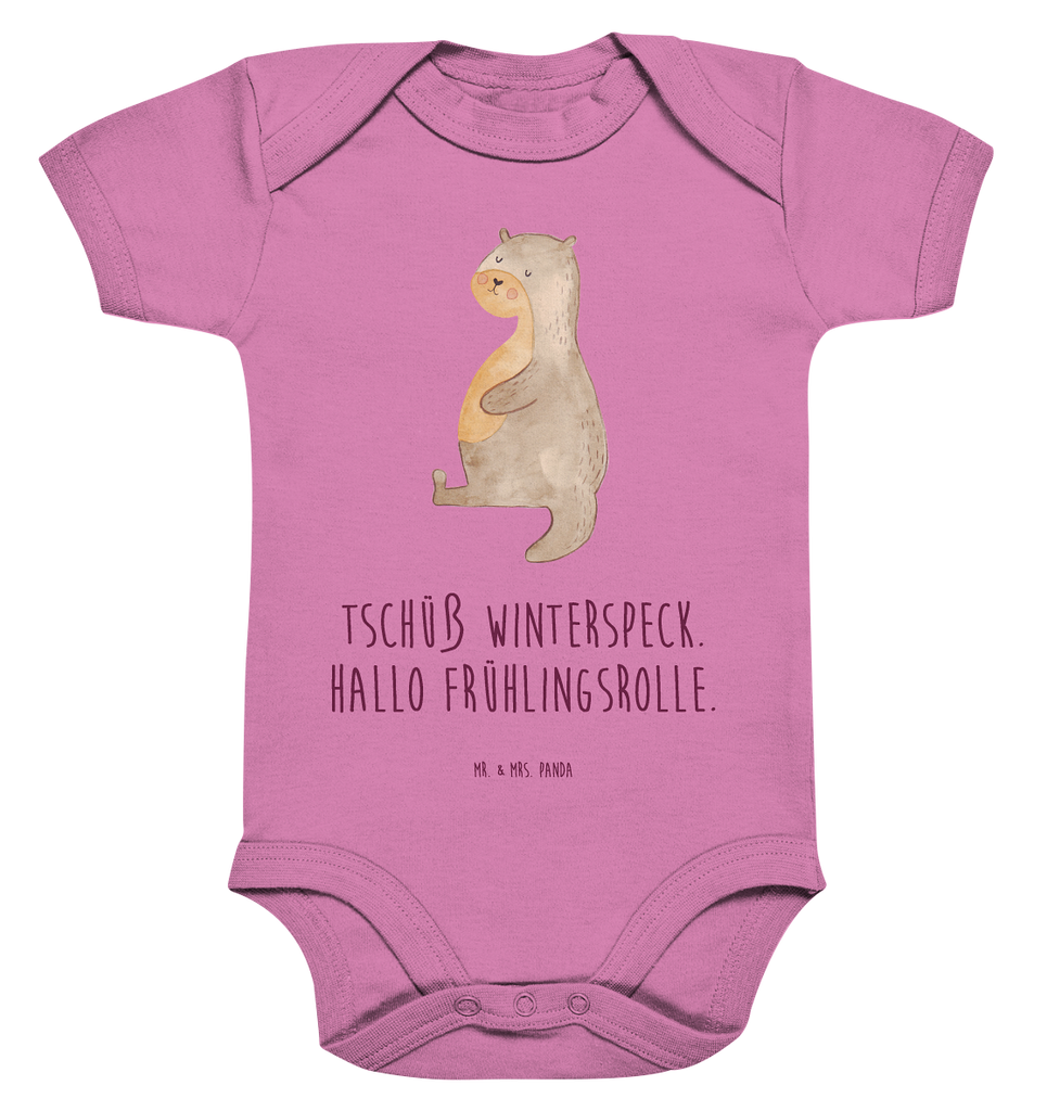 Organic Baby Body Otter Bauch Babykleidung, Babystrampler, Strampler, Wickelbody, Baby Erstausstattung, Junge, Mädchen, Otter, Fischotter, Seeotter, Otter Seeotter See Otter
