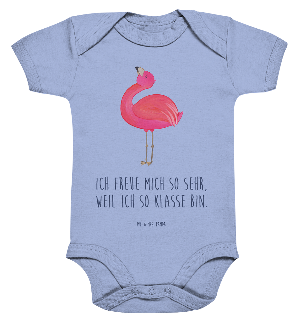Organic Baby Body Flamingo stolz Babykleidung, Babystrampler, Strampler, Wickelbody, Baby Erstausstattung, Junge, Mädchen, Flamingo, stolz, Freude, Selbstliebe, Selbstakzeptanz, Freundin, beste Freundin, Tochter, Mama, Schwester