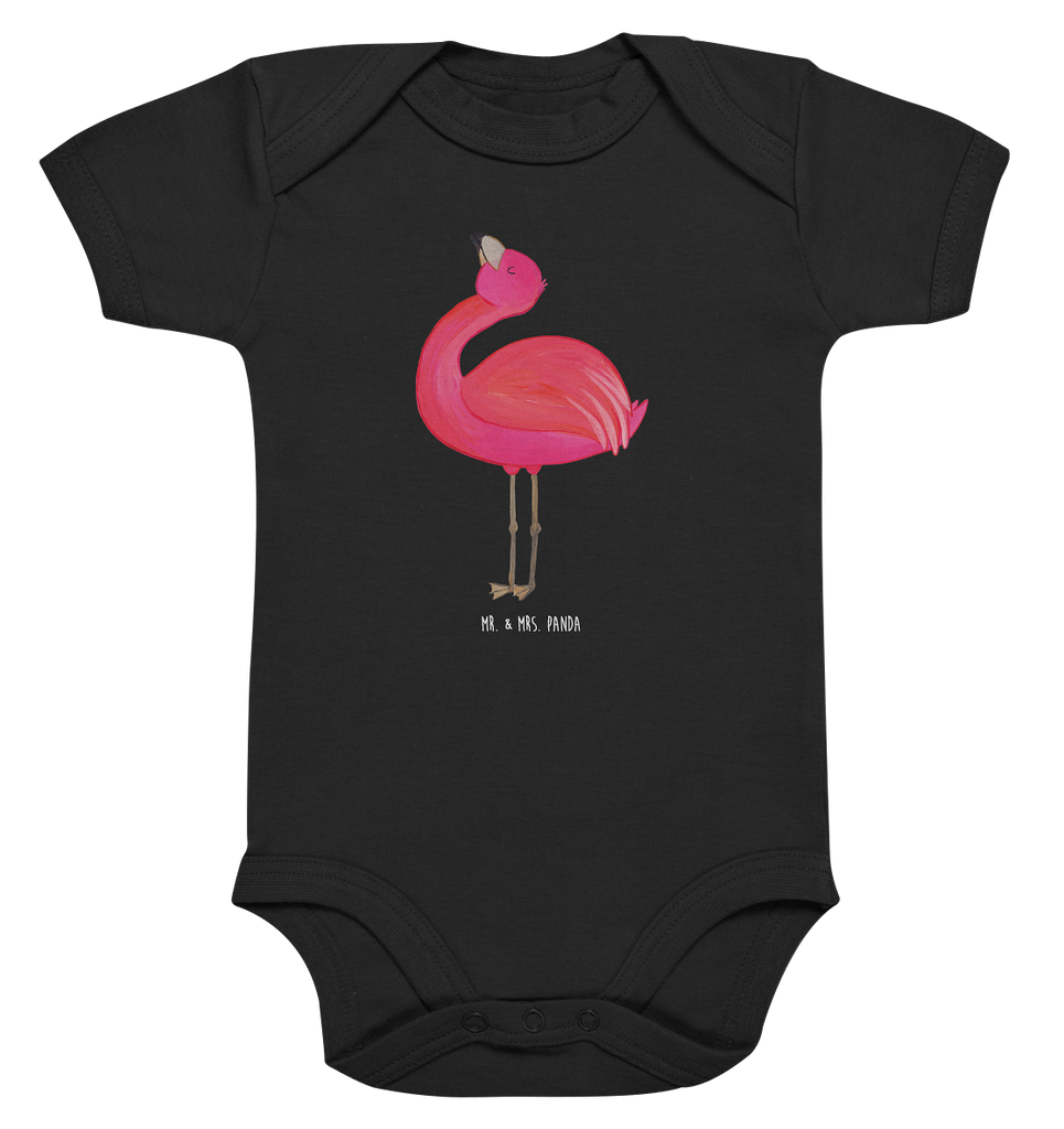 Organic Baby Body Flamingo stolz Babykleidung, Babystrampler, Strampler, Wickelbody, Baby Erstausstattung, Junge, Mädchen, Flamingo, stolz, Freude, Selbstliebe, Selbstakzeptanz, Freundin, beste Freundin, Tochter, Mama, Schwester