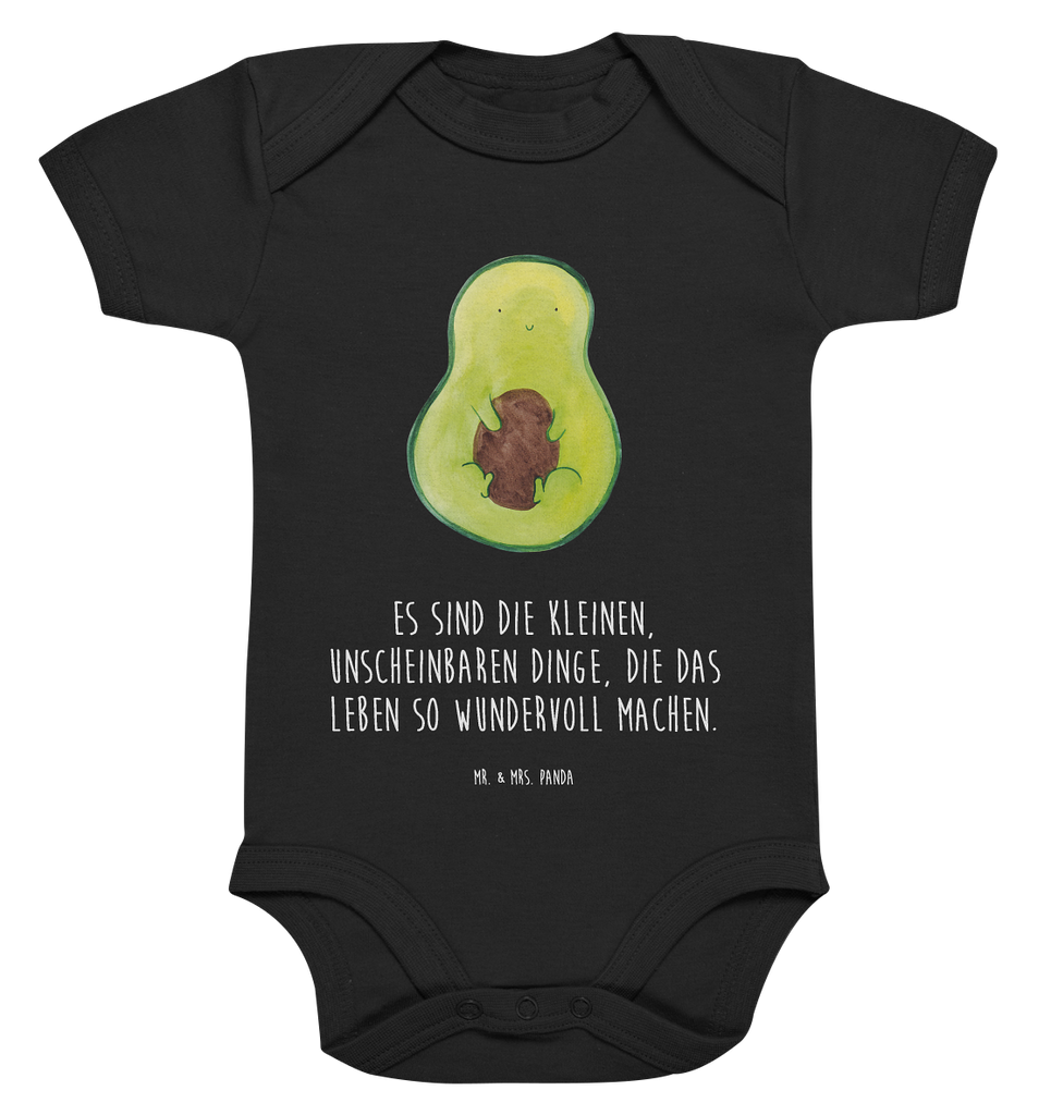 Organic Baby Body Avocado mit Kern Babykleidung, Babystrampler, Strampler, Wickelbody, Baby Erstausstattung, Junge, Mädchen, Avocado, Veggie, Vegan, Gesund, Avokado, Avocadokern, Kern, Pflanze, Spruch Leben