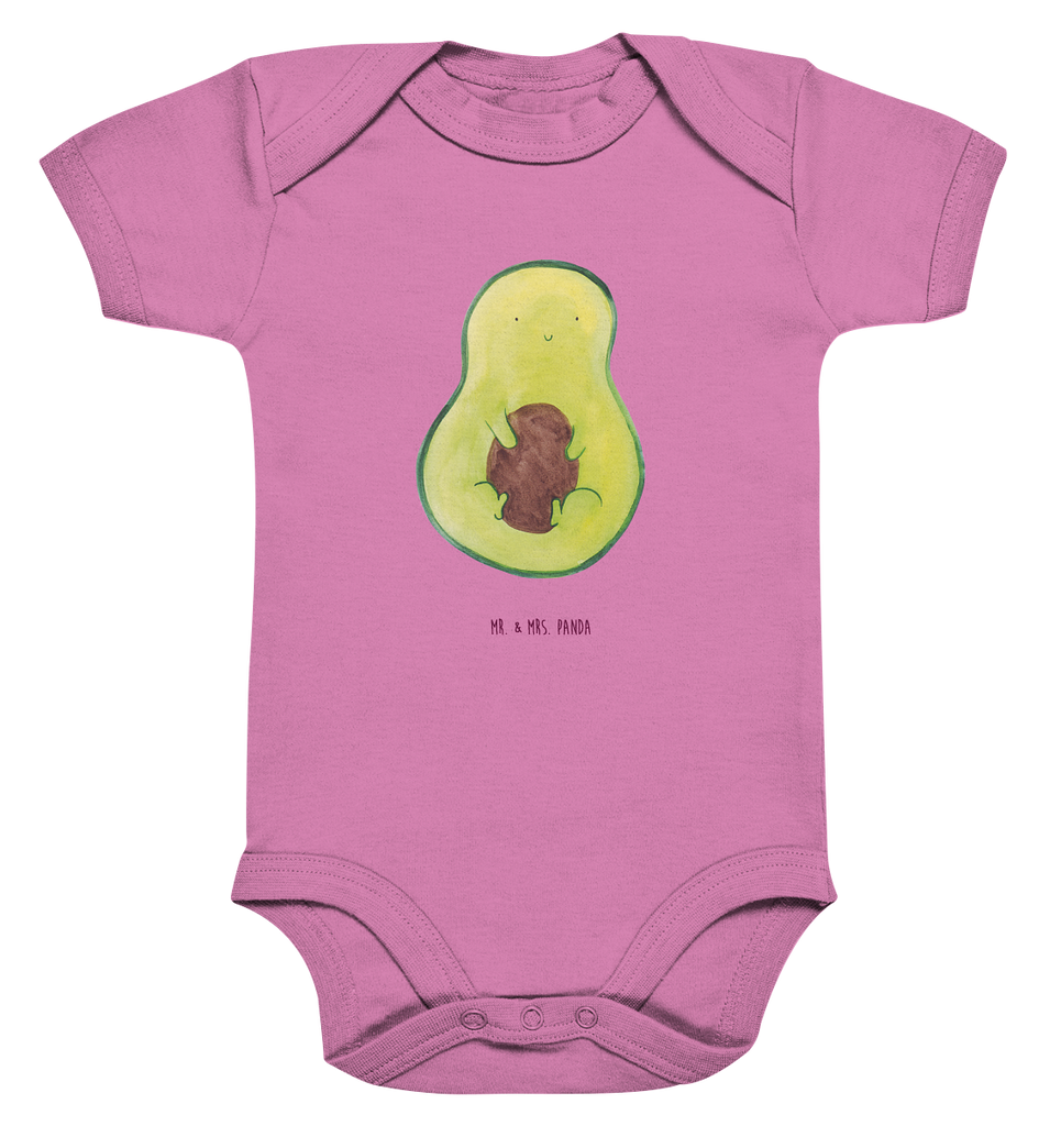 Organic Baby Body Avocado mit Kern Babykleidung, Babystrampler, Strampler, Wickelbody, Baby Erstausstattung, Junge, Mädchen, Avocado, Veggie, Vegan, Gesund, Avokado, Avocadokern, Kern, Pflanze, Spruch Leben