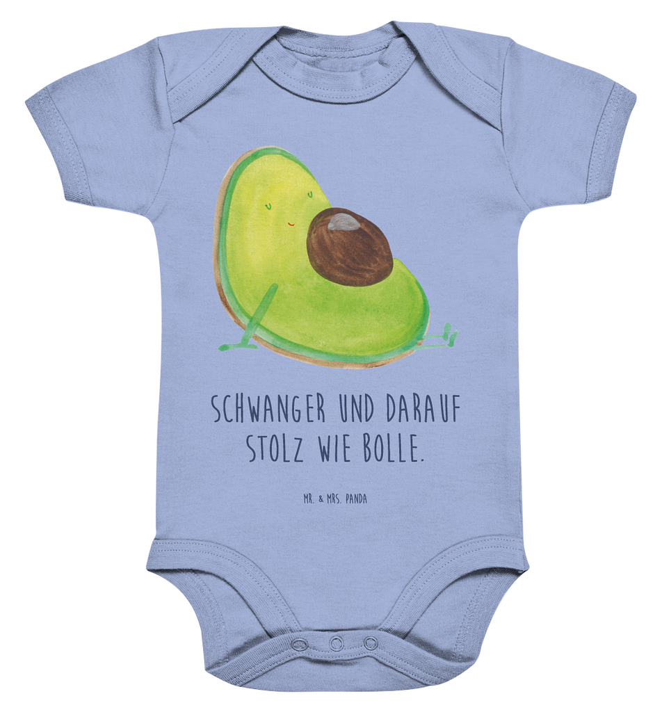 Organic Baby Body Avocado schwanger Babykleidung, Babystrampler, Strampler, Wickelbody, Baby Erstausstattung, Junge, Mädchen, Avocado, Veggie, Vegan, Gesund, schwanger, Schwangerschaft, Babyparty, Babyshower