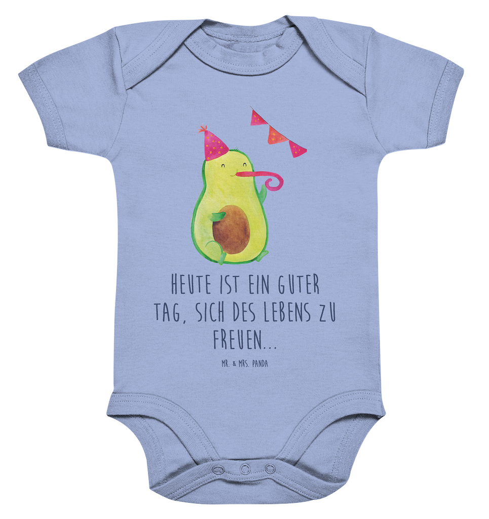 Organic Baby Body Avocado Party Babykleidung, Babystrampler, Strampler, Wickelbody, Baby Erstausstattung, Junge, Mädchen, Avocado, Veggie, Vegan, Gesund, Avocados, Party, Geburtstag, Geburtstagsfeier, Happy Birthday, Feier, Feierei, Lieblingstag, Prüfung, Abifeier, Abi, Bestanden, Jahrestag, Jubiläum, Firmenfeier, Klassenfeier, Schulabschluss, Abschluss