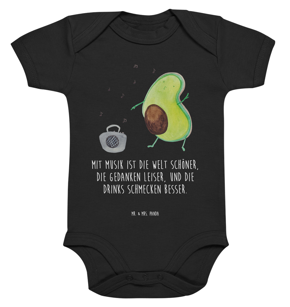 Organic Baby Body Avocado tanzt Babykleidung, Babystrampler, Strampler, Wickelbody, Baby Erstausstattung, Junge, Mädchen, Avocado, Veggie, Vegan, Gesund