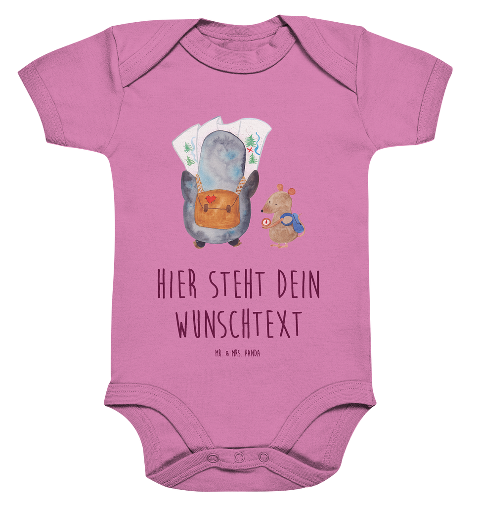 Personalisierter Baby Body Pinguin & Maus Wanderer Personalisierter Baby Body, Personalisierte Babykleidung, Personalisierter Babystrampler, Personalisierter Strampler, Personalisierter Wickelbody, Personalisierte Baby Erstausstattung, Junge, Mädchen, Pinguin, Pinguine, Abenteurer, Abenteuer, Roadtrip, Ausflug, Wanderlust, wandern
