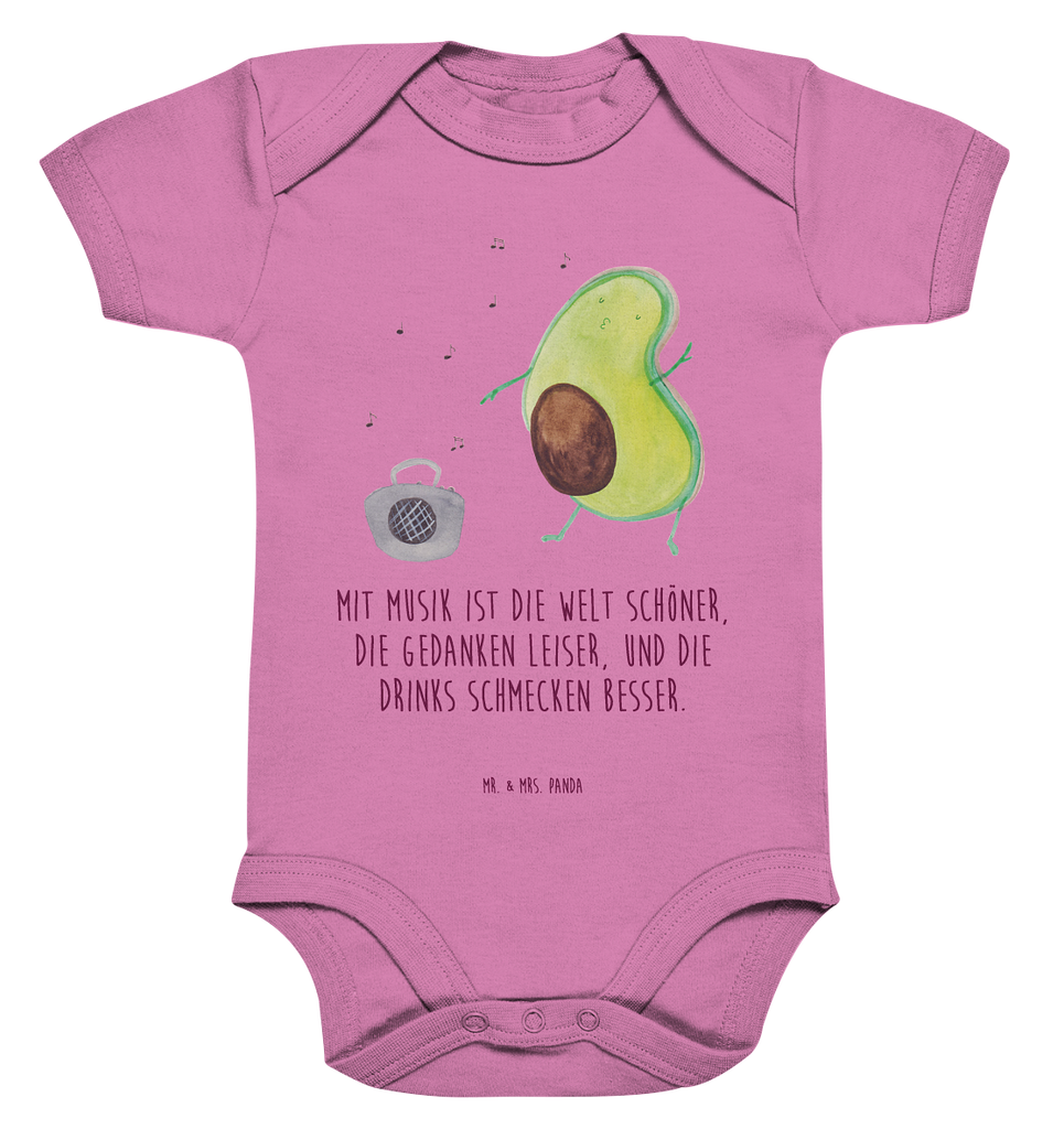 Organic Baby Body Avocado tanzt Babykleidung, Babystrampler, Strampler, Wickelbody, Baby Erstausstattung, Junge, Mädchen, Avocado, Veggie, Vegan, Gesund