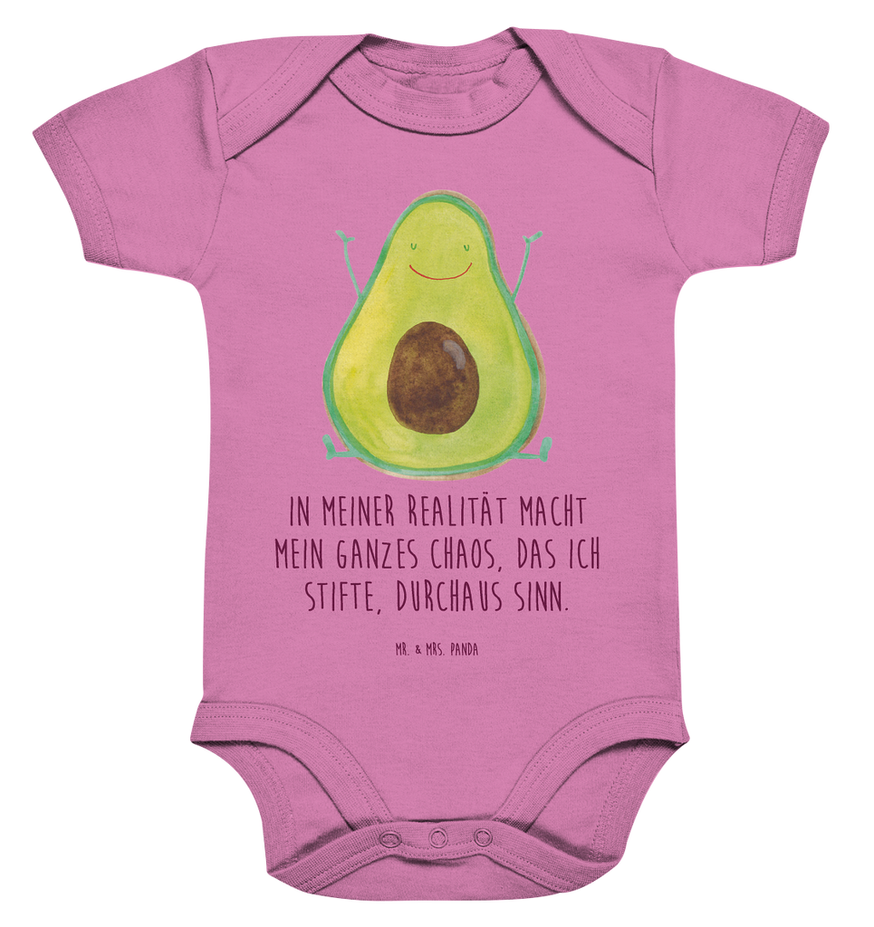 Organic Baby Body Avocado Happy Babykleidung, Babystrampler, Strampler, Wickelbody, Baby Erstausstattung, Junge, Mädchen, Avocado, Veggie, Vegan, Gesund, Chaos