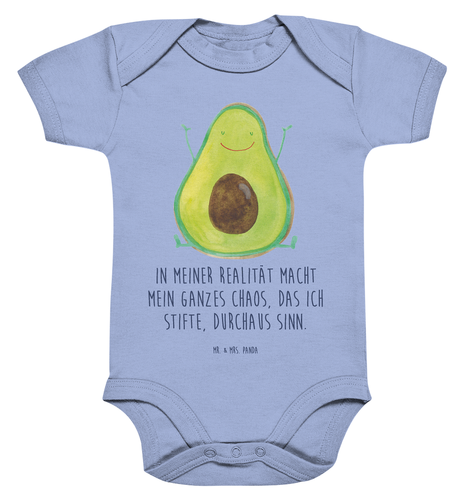 Organic Baby Body Avocado Happy Babykleidung, Babystrampler, Strampler, Wickelbody, Baby Erstausstattung, Junge, Mädchen, Avocado, Veggie, Vegan, Gesund, Chaos