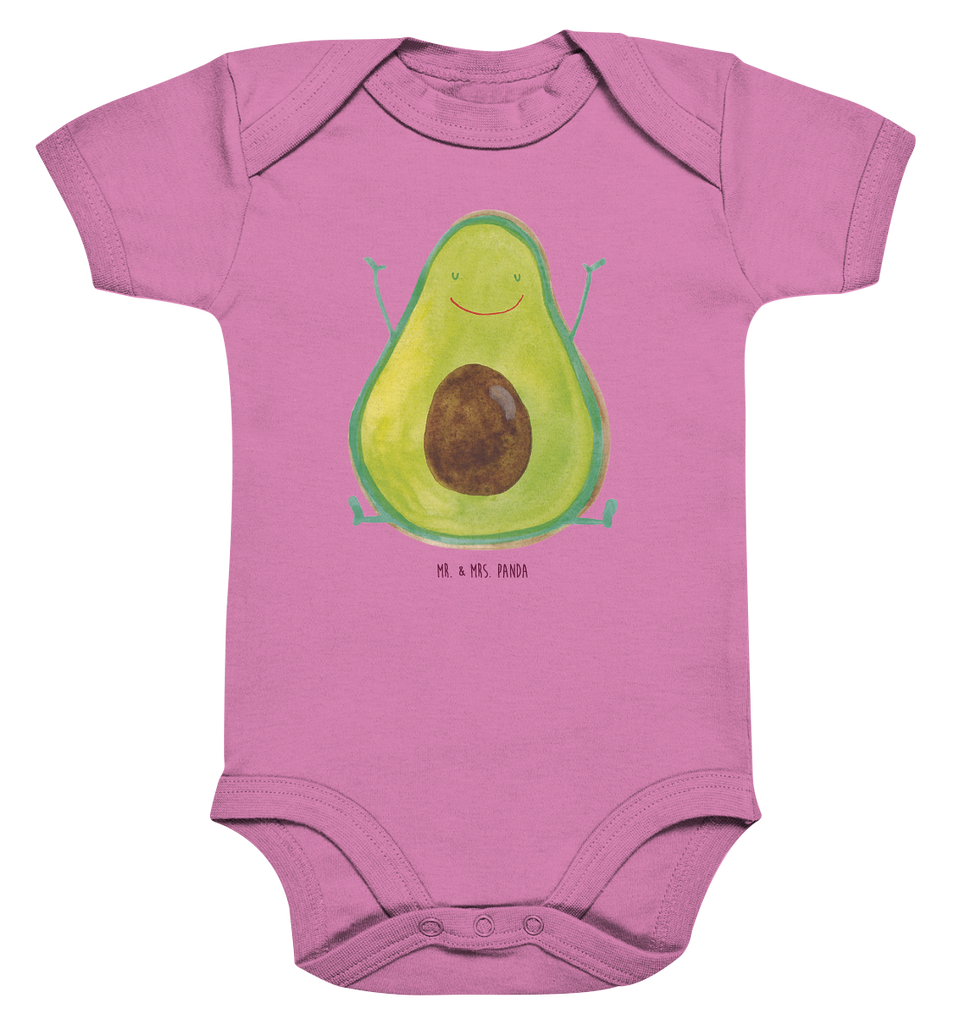 Organic Baby Body Avocado Happy Babykleidung, Babystrampler, Strampler, Wickelbody, Baby Erstausstattung, Junge, Mädchen, Avocado, Veggie, Vegan, Gesund, Chaos