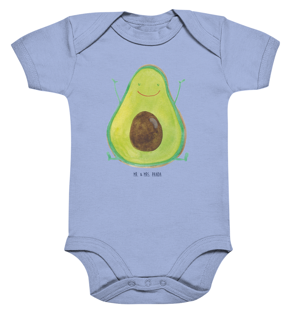 Organic Baby Body Avocado Happy Babykleidung, Babystrampler, Strampler, Wickelbody, Baby Erstausstattung, Junge, Mädchen, Avocado, Veggie, Vegan, Gesund, Chaos