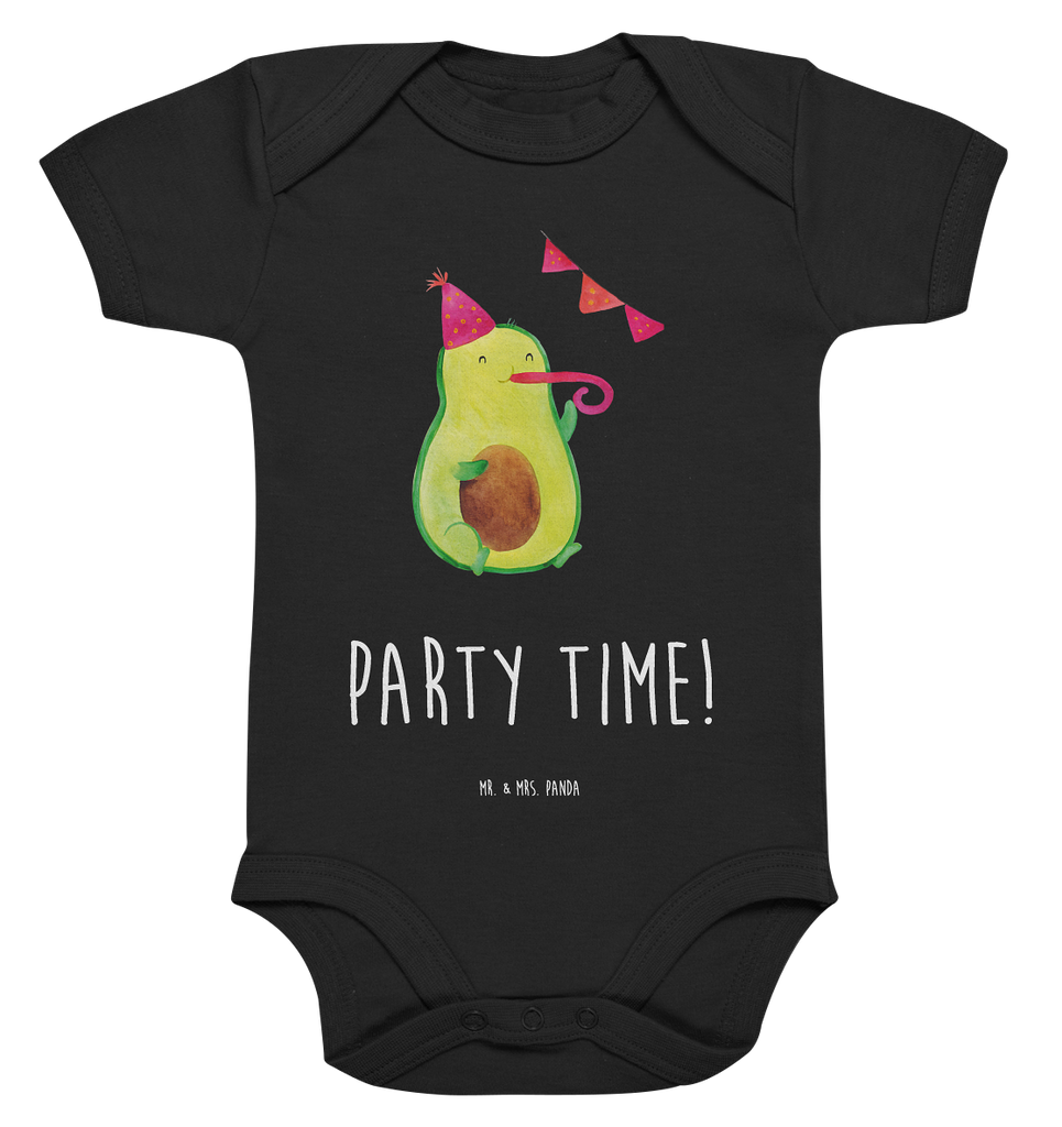 Organic Baby Body Avocado Party Time Babykleidung, Babystrampler, Strampler, Wickelbody, Baby Erstausstattung, Junge, Mädchen, Avocado, Veggie, Vegan, Gesund