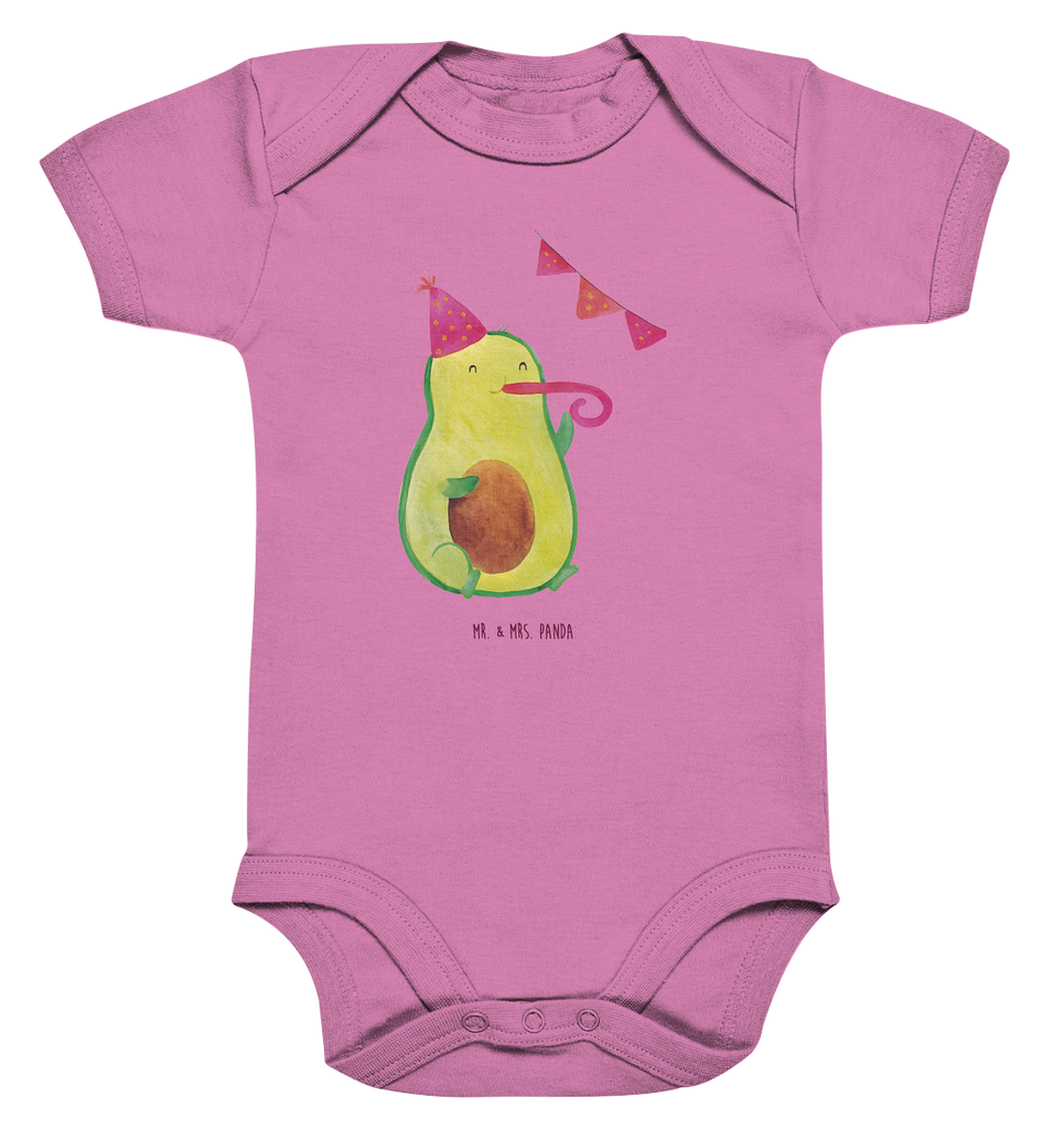 Organic Baby Body Avocado Party Time Babykleidung, Babystrampler, Strampler, Wickelbody, Baby Erstausstattung, Junge, Mädchen, Avocado, Veggie, Vegan, Gesund