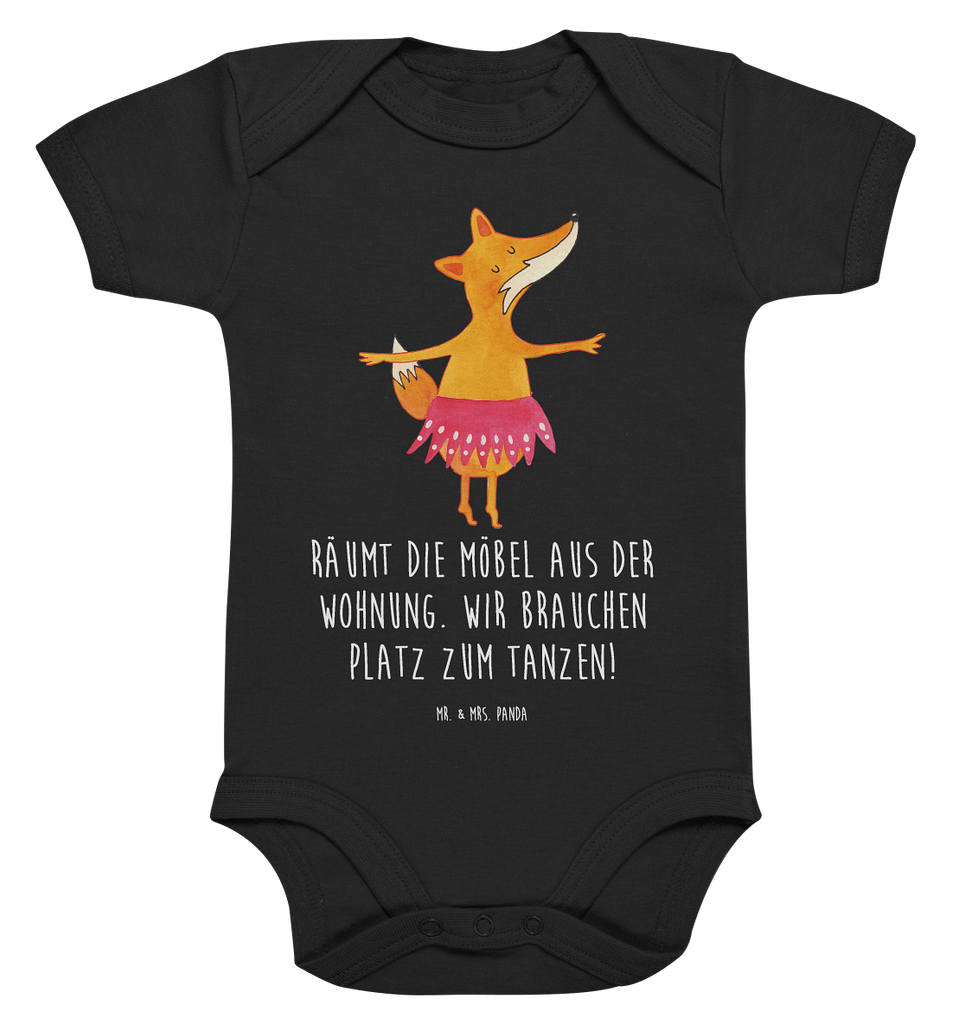 Organic Baby Body Fuchs Ballerina Babykleidung, Babystrampler, Strampler, Wickelbody, Baby Erstausstattung, Junge, Mädchen, Fuchs, Fuchs Spruch, Füchse, Füchsin, Ballerina, Ballett, Tänzerin, Tanzen, Party, Einladung, Geburtstag