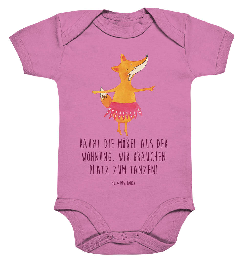 Organic Baby Body Fuchs Ballerina Babykleidung, Babystrampler, Strampler, Wickelbody, Baby Erstausstattung, Junge, Mädchen, Fuchs, Fuchs Spruch, Füchse, Füchsin, Ballerina, Ballett, Tänzerin, Tanzen, Party, Einladung, Geburtstag