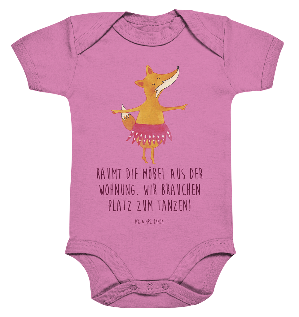 Organic Baby Body Fuchs Ballerina Babykleidung, Babystrampler, Strampler, Wickelbody, Baby Erstausstattung, Junge, Mädchen, Fuchs, Fuchs Spruch, Füchse, Füchsin, Ballerina, Ballett, Tänzerin, Tanzen, Party, Einladung, Geburtstag