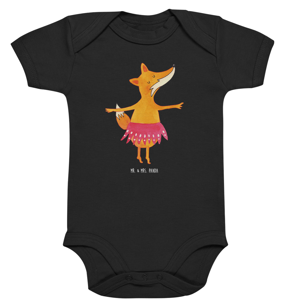 Organic Baby Body Fuchs Ballerina Babykleidung, Babystrampler, Strampler, Wickelbody, Baby Erstausstattung, Junge, Mädchen, Fuchs, Fuchs Spruch, Füchse, Füchsin, Ballerina, Ballett, Tänzerin, Tanzen, Party, Einladung, Geburtstag