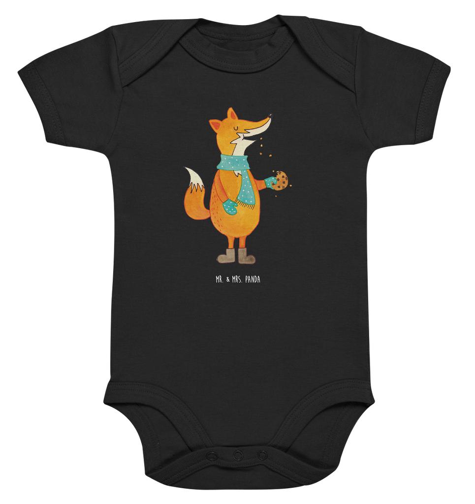 Organic Baby Body Fuchs Keks Babykleidung, Babystrampler, Strampler, Wickelbody, Baby Erstausstattung, Junge, Mädchen, Fuchs, Füchse, Backen Spruch, Kekse, Winter, Weihnachtszeit, Plätzchen, Liebe, Küche Deko