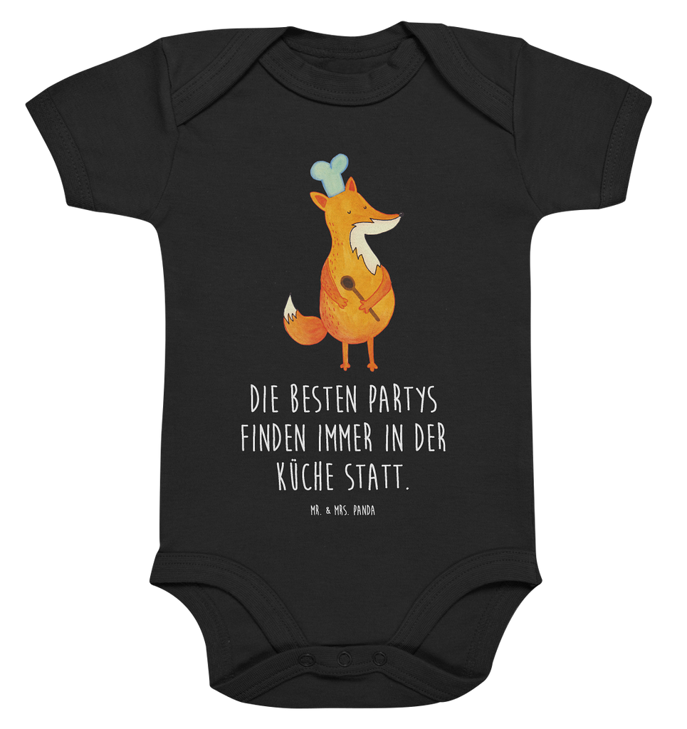 Organic Baby Body Fuchs Koch Babykleidung, Babystrampler, Strampler, Wickelbody, Baby Erstausstattung, Junge, Mädchen, Fuchs, Füchse, Koch Geschenk, Küche Spruch, Küche Deko, Köche, Bäcker, Party Spruch, Spruch lustig, witzig