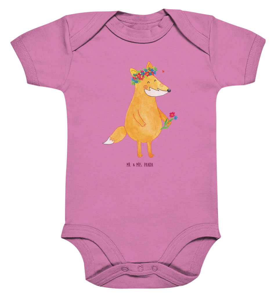Organic Baby Body Fuchs Blumenliebe Babykleidung, Babystrampler, Strampler, Wickelbody, Baby Erstausstattung, Junge, Mädchen, Fuchs, Füchse, Fox, Liebe, Freundin, Fuchsmädchen, Blumenmädchen, Freundinnen, Liebesbeweis, Blume, Blumen, Motivation, Freude, ich, mich, Selbstliebe