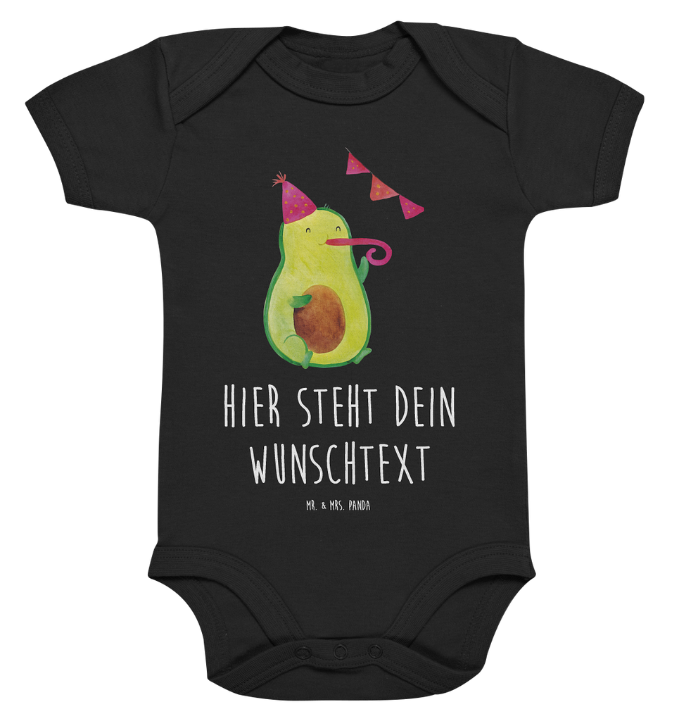 Personalisierter Baby Body Avocado Party Time Personalisierter Baby Body, Personalisierte Babykleidung, Personalisierter Babystrampler, Personalisierter Strampler, Personalisierter Wickelbody, Personalisierte Baby Erstausstattung, Junge, Mädchen, Avocado, Veggie, Vegan, Gesund
