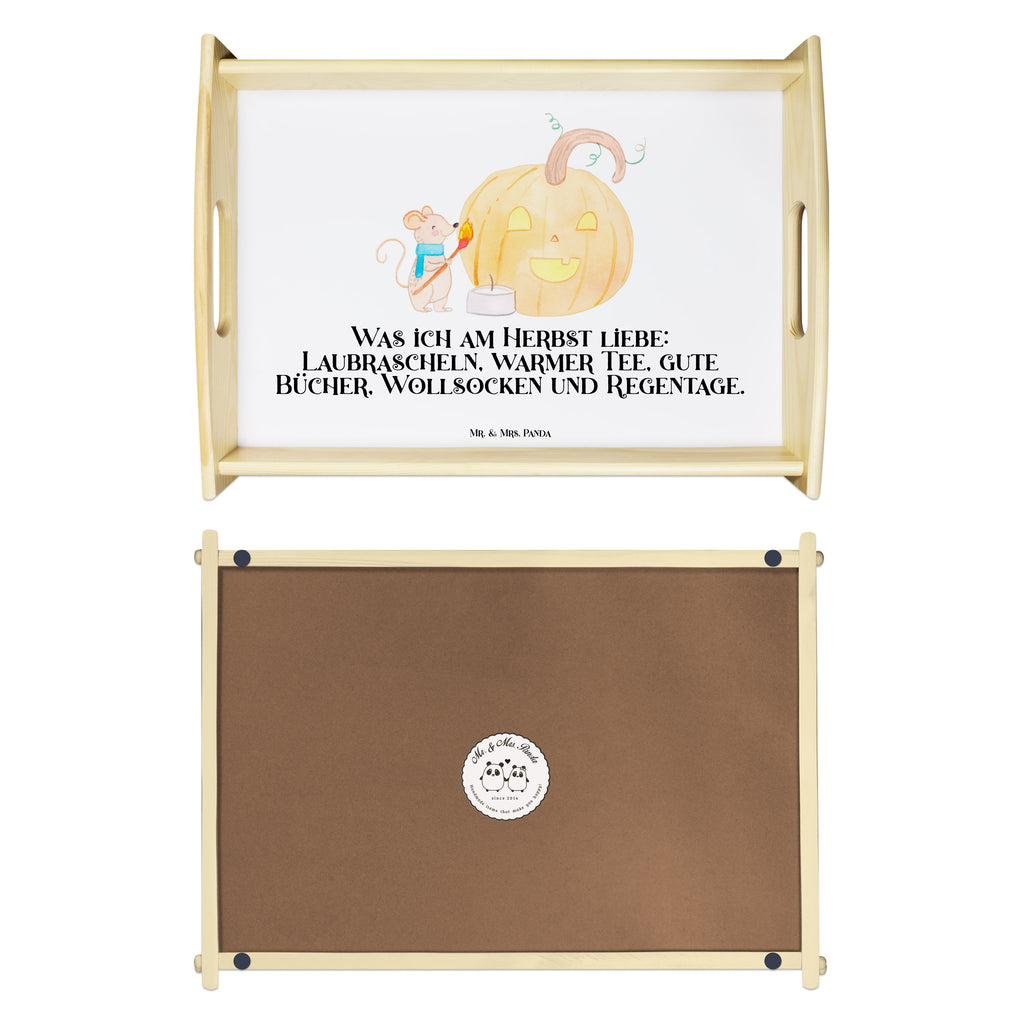 Serviertablett Kürbis Maus Tablett, Holztablett, Küchentablett, Dekotablett, Frühstückstablett, Halloween, Deko, Martinssingen, Dekoration, Geschenke, Schenken, Halloween Deko, Trick or Treat, Süßes sonst gibt's saures, Maus, Kürbis, Kerzen
