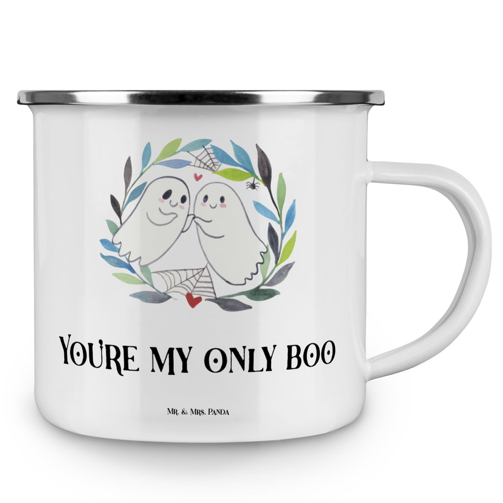 Camping Emaille Tasse Gespenster  Liebe Campingtasse, Trinkbecher, Metalltasse, Outdoor Tasse, Emaille Trinkbecher, Blechtasse Outdoor, Emaille Campingbecher, Edelstahl Trinkbecher, Metalltasse für Camping, Kaffee Blechtasse, Camping Tasse Metall, Halloween, Deko, Martinssingen, Dekoration, Geschenke, Schenken, Gespenst, Paar, Verliebt