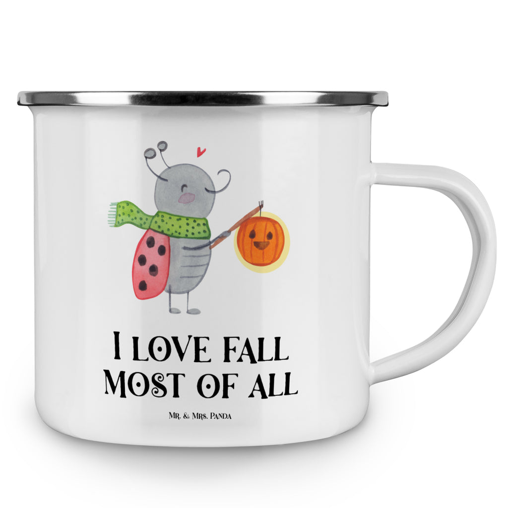 Camping Emaille Tasse Smörle Laterne Campingtasse, Trinkbecher, Metalltasse, Outdoor Tasse, Emaille Trinkbecher, Blechtasse Outdoor, Emaille Campingbecher, Edelstahl Trinkbecher, Metalltasse für Camping, Kaffee Blechtasse, Camping Tasse Metall, Halloween, Deko, Martinssingen, Dekoration, Geschenke, Schenken, Laterne, Herbst, Smörle, Marienkäfer