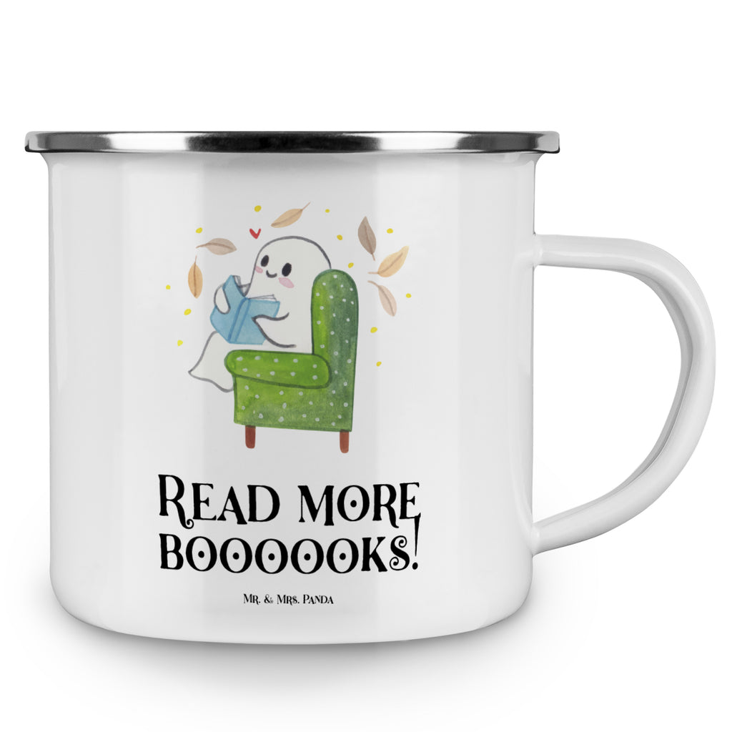 Camping Emaille Tasse Gespenst  Buch Campingtasse, Trinkbecher, Metalltasse, Outdoor Tasse, Emaille Trinkbecher, Blechtasse Outdoor, Emaille Campingbecher, Edelstahl Trinkbecher, Metalltasse für Camping, Kaffee Blechtasse, Camping Tasse Metall, Halloween, Deko, Martinssingen, Dekoration, Geschenke, Schenken, Gespenst, Buch, Herbst, gemütlich