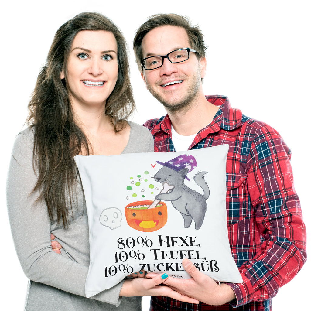 40x40 Kissen Kater Hexenkessel Kissenhülle, Kopfkissen, Sofakissen, Dekokissen, Motivkissen, Halloween, Deko, Martinssingen, Dekoration, Geschenke, Schenken, Hexe, Kater, Hexenkessel, Zaubertrank