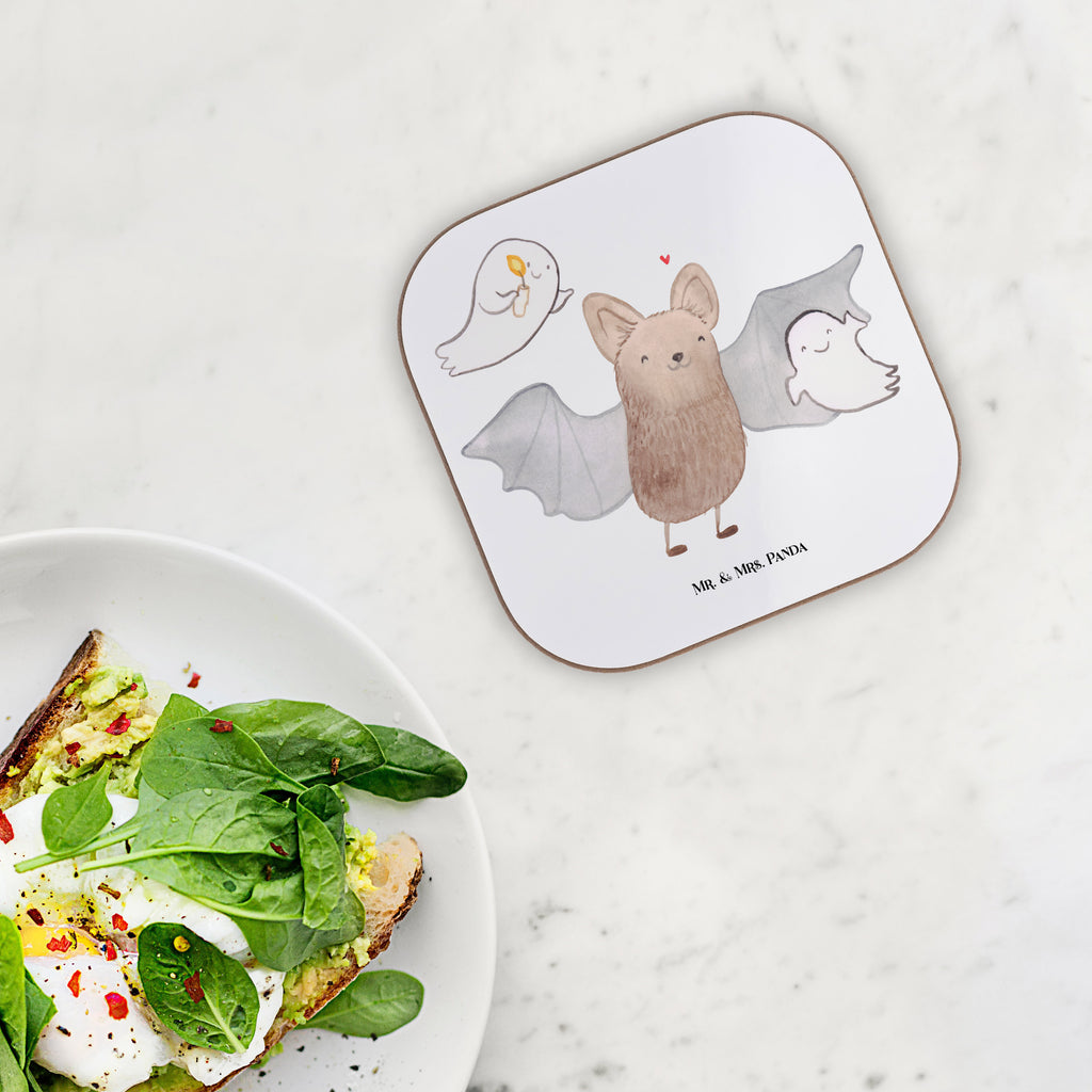 Quadratische Untersetzer Fledermaus Gespenster Bierdeckel, Glasuntersetzer, Untersetzer Gläser, Getränkeuntersetzer, Halloween, Deko, Martinssingen, Dekoration, Geschenke, Schenken, Halloween Deko, Trick or Treat, Süßes sonst gibt's saures, Fledermaus, Gespenster