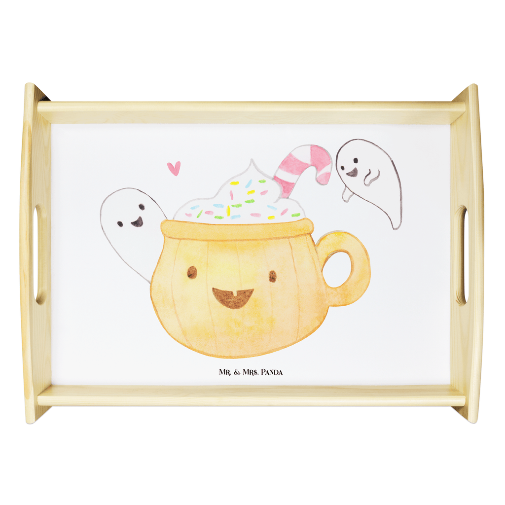 Serviertablett Kaffee Gespenst