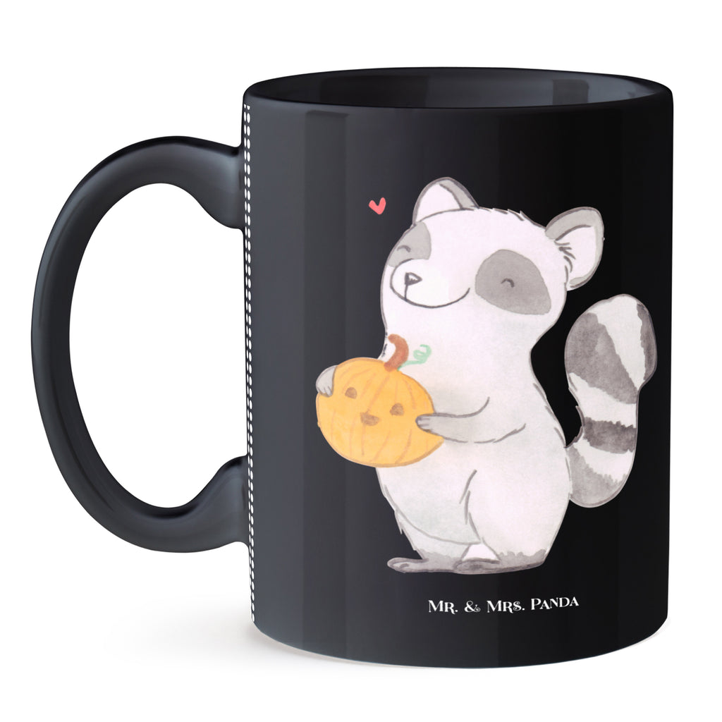 Tasse Waschbär Kürbis