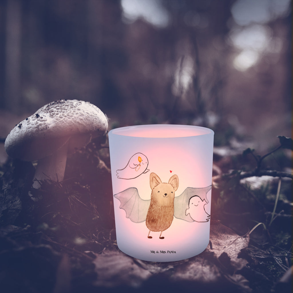 Windlicht Fledermaus Gespenster Windlicht Glas, Teelichtglas, Teelichthalter, Teelichter, Kerzenglas, Windlicht Kerze, Kerzenlicht, Halloween, Deko, Martinssingen, Dekoration, Geschenke, Schenken, Halloween Deko, Trick or Treat, Süßes sonst gibt's saures, Fledermaus, Gespenster